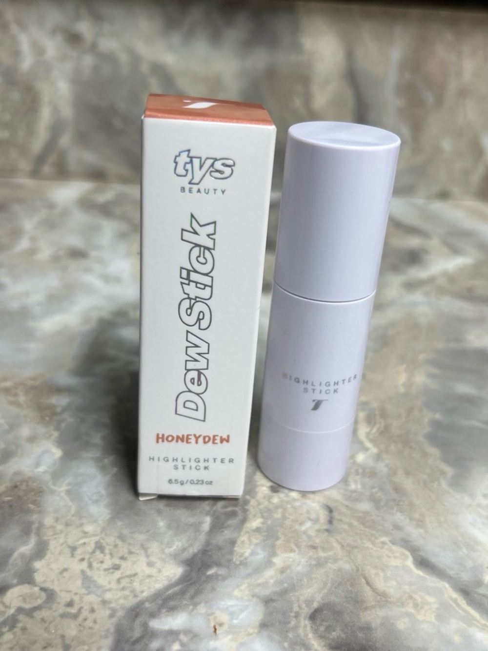 TYS Beauty Dew Stick Highlighter — Honeydew (White/Cream Glow)